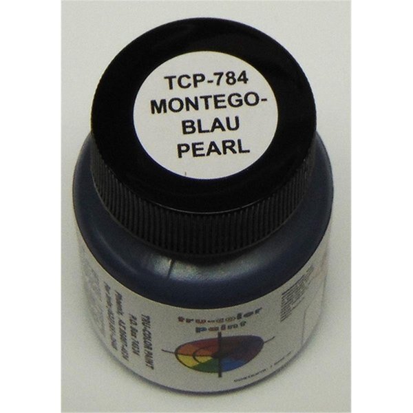 Montegoblau Pearl Air Brush Paint, Tru-Color Paint, Mfr#: TCP784