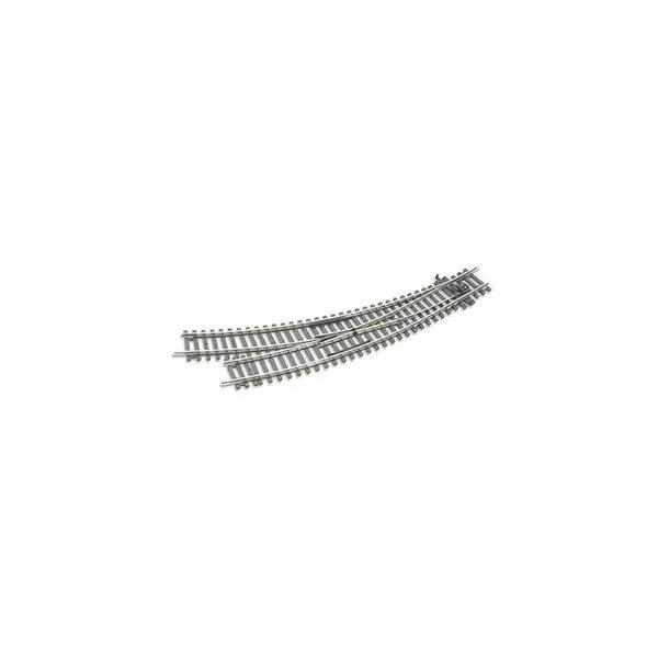 Peco PCOST-244 HO Scale Curved Double Radius Right Hand Turnout Track, Peco, Mfr#: PCOST-244