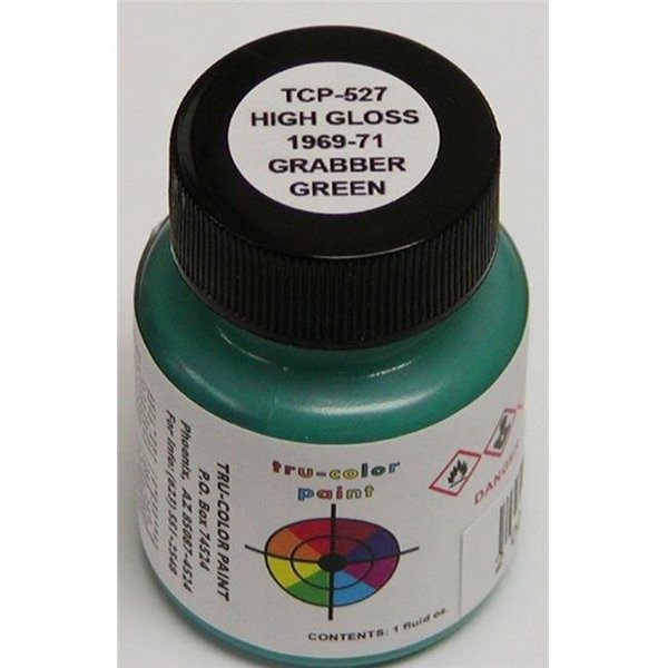 Tru-Color Paint TCP527 1 oz Grabber Green, Tru-Color Paint, Mfr#: TCP527