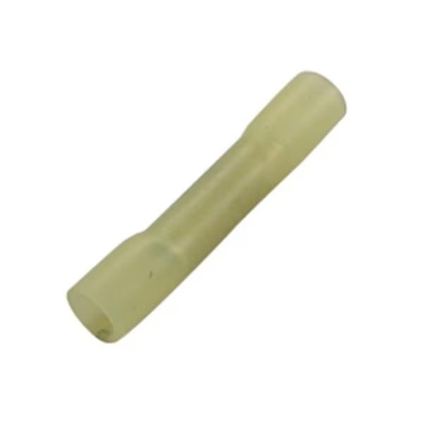 12-10 in. Yellow CS Heat Shrink Butt Connector - 3 Piece, Hi-Tec, Mfr#: HI953299