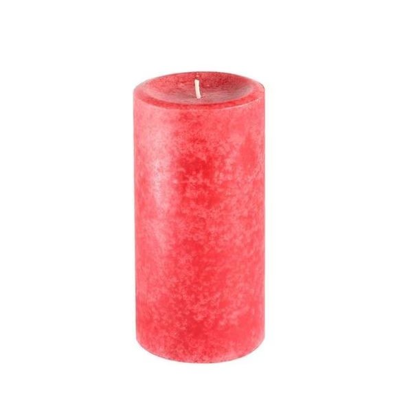 Jeco CPZ-36CC 3 x 6 in. Cinnamon Cide Scented Pillar Candle; Red, Jeco, Mfr#: CPZ-36CC