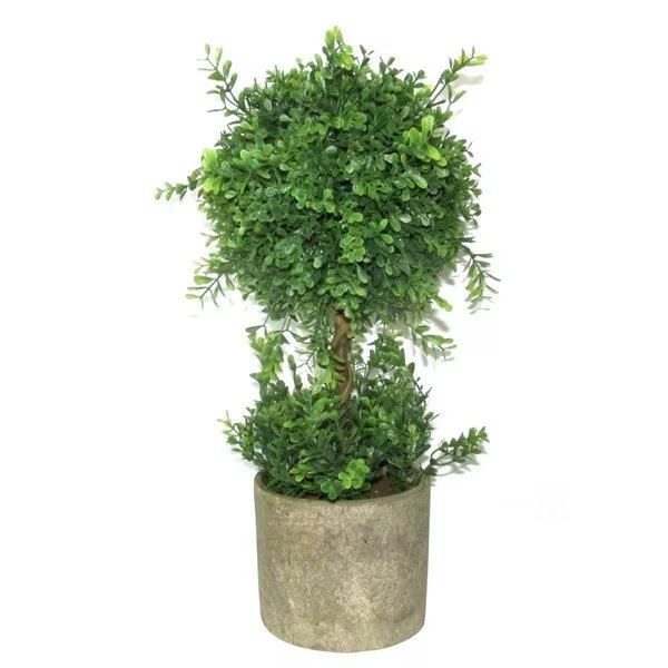 18 in. Artificial Topiary Tree, Vaser Designs, Mfr#: VA2593666