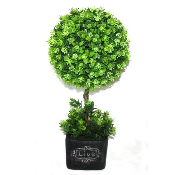 16.5 in. Artificial Topiary Tree, Vaser Designs, Mfr#: VA2593668