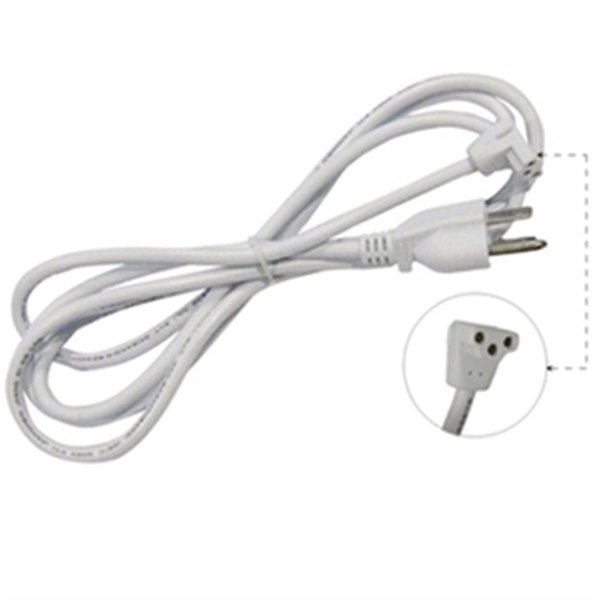SG-PC-BR 6 ft. 3-Wire Power Cord, Brown, Gorgeousglow, Mfr#: GO2136061