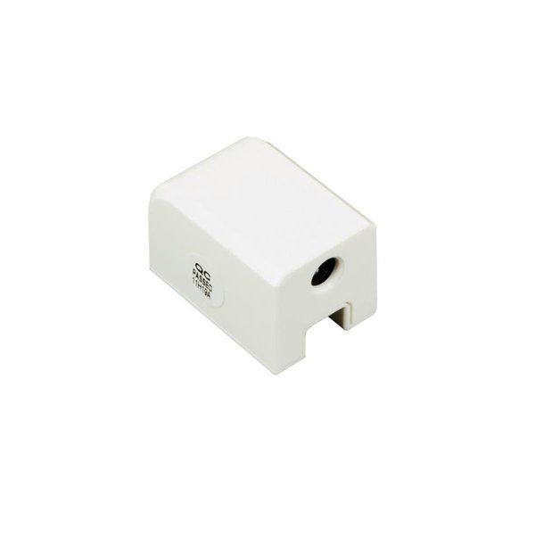 Lighting 1.5 in. Input Power Feed - White, Jesco, Mfr#: JE308084