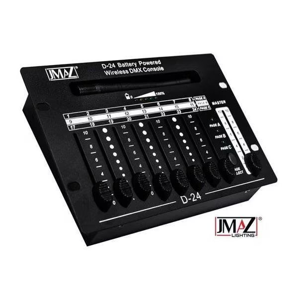 JMAZ Lighting JZ6001 D-24 Wireless DMX Controller, Jmaz Lighting, Mfr#: JZ6001