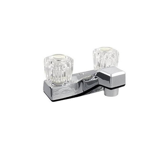 LDR 012 4155CP-WS 1.5 GPM Chrome Dual Handle without Pop Up Lavatory Faucet, Ldr Industries, Mfr#: 012 4155CP-WS