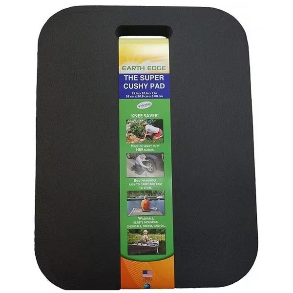 Earth Edge EE000926-5 20 x 15 x 2 in. Super Cushy Pad - Black, Earth Edge, Mfr#: EE000926-5
