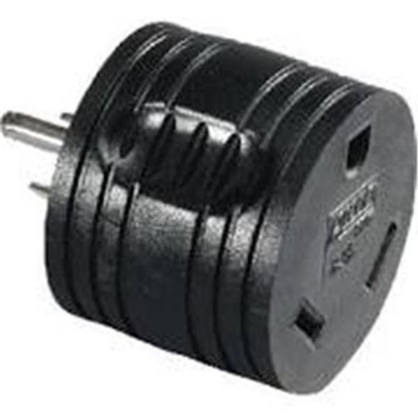 30 A to 15 A Round Adapter, Tool Time Corporation, Mfr#: TO349595