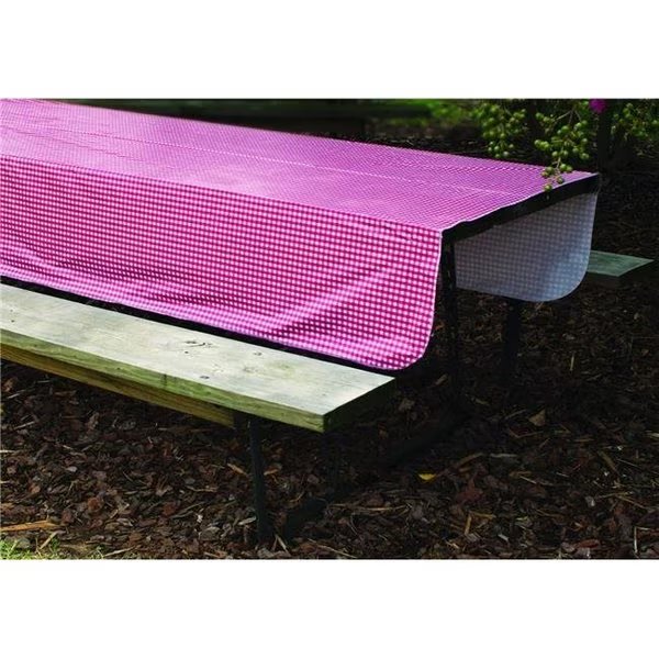 52 x 84 in. Red & White Table Cloth, Strike3, Mfr#: ST353783