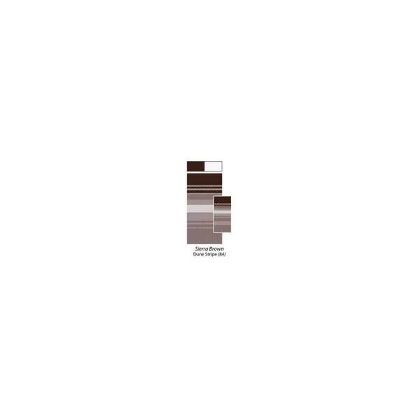 19-2 ft. Dune Stripe Sierra Brown - White, Carefree, Mfr#: C6F-JU208A00