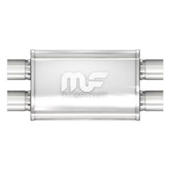 Magnaflow M66-11385 14 x 4 x 9 in. Natural Performance Mufflers - Stainless Steel, Magnaflow, Mfr#: M66-11385