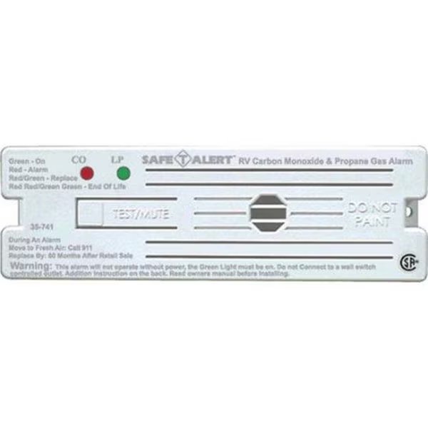 MTI Industry M6T-35741WT 12V 35 Series Safe T Alarm Surface Mount - White, Mti Industry, Mfr#: M6T-35741WT
