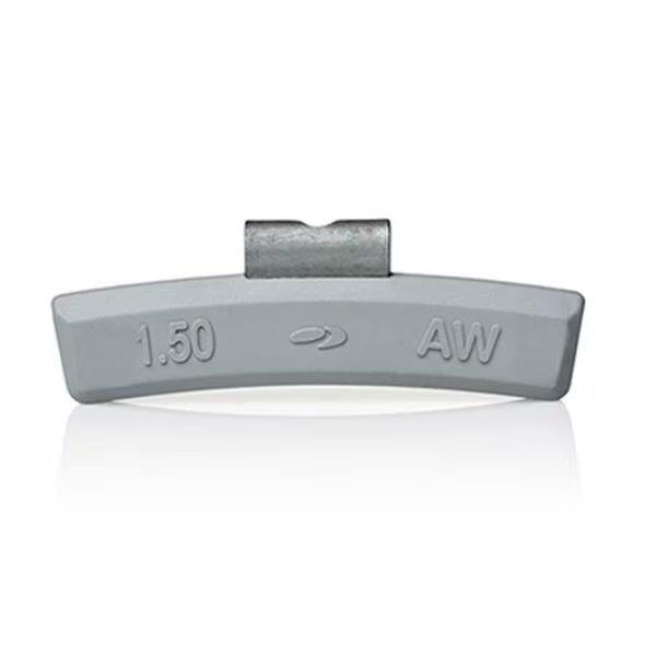 0.75 oz AW Style Plasteel Clip-on Wheel Weight, Plombco, Mfr#: P38-AWPS075