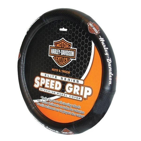 PlastiColor P23-006733R01 Black Steering Wheel Cover Harley Elite Series Speed Grip, Plasticolor, Mfr#: P23-006733R01