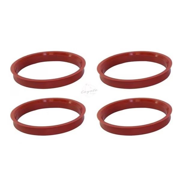 Revolution REV-1067810 106 mm. Hub Ring; Red - Pack Of 4, Revolution, Mfr#: REV-1067810