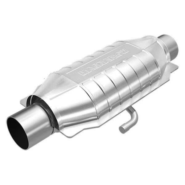 2.5 in. Pre-OBDII Rear Universal Fit Oval Body Catalytic Converter, Magnaflow, Mfr#: M66-334016
