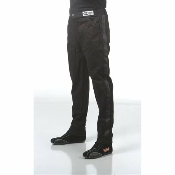 112009 SFI-1 1-L Black Driving Pants, 4XL, Racequip, Mfr#: RQP-112009