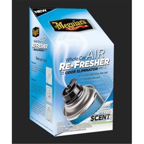 Wax G16602 2 oz Summer Breeze Scent Whole Car Air Re-Fresher, Meguiars, Mfr#: ME324147