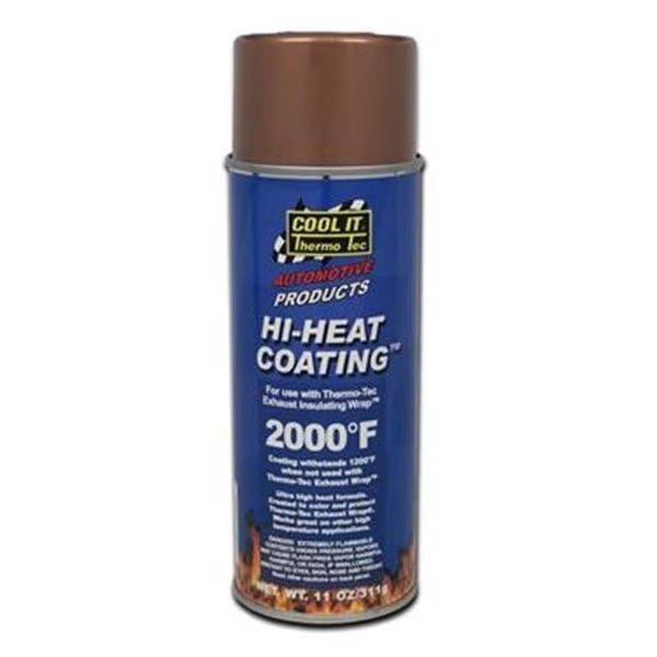 Thermo-Tec 12003 Copper High Heat Wrap Coating, Thermo-Tec, Mfr#: T19-12003