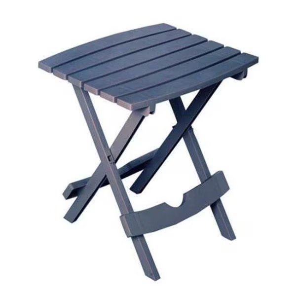 Adams Manufacturing 8510943934 Quick Fold Side Table; Bluestone, Adams Mfg, Mfr#: A7A-8510943934
