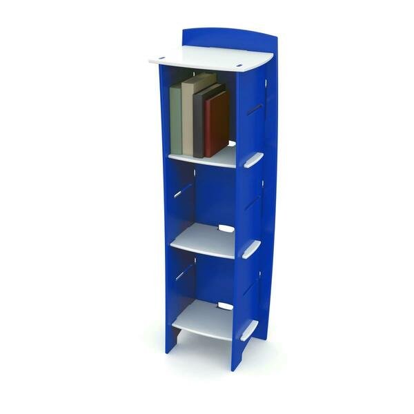 Kids Bookcase Blue, Legare Furniture, Mfr#: LEGE-BCBC-103