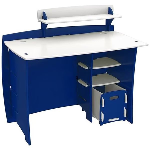 Legare Furniture LEGE-MPBC-209 Kids Complete Desk System Set - Blue, Legare Furniture, Mfr#: LEGE-MPBC-209