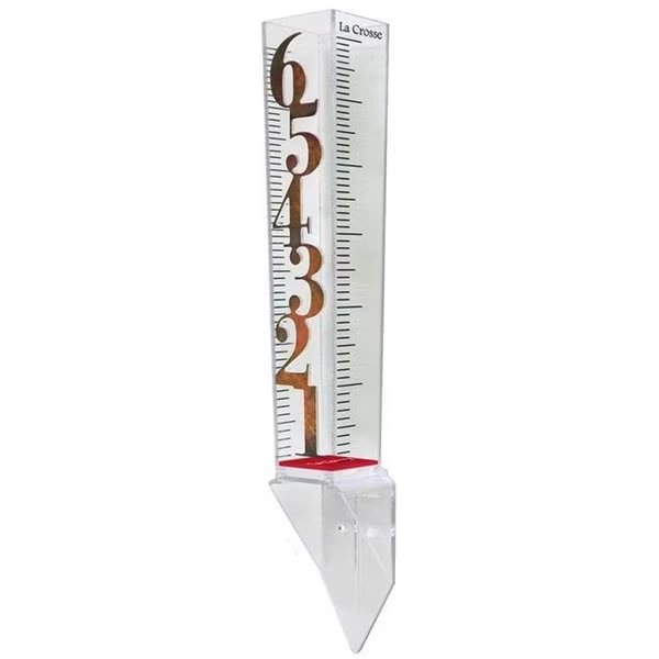 La Crosse Technology 705-110 6 in. Patina Waterfall Rain Gauge, La Crosse Technology, Mfr#: 705-110