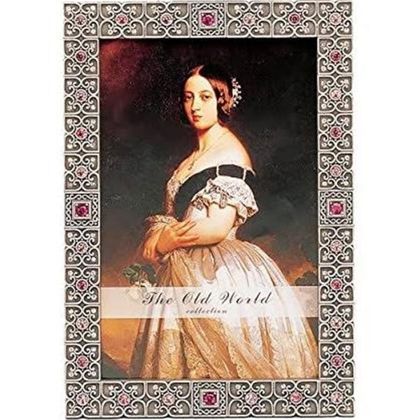 4 x 6 in.Jewel Frame Amethyst Picture FrameRed, Auric, Mfr#: AU655867