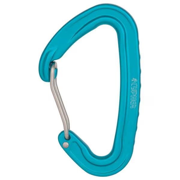Ceres II Wire Carabiners, Sky Blue, Cypher, Mfr#: 765185