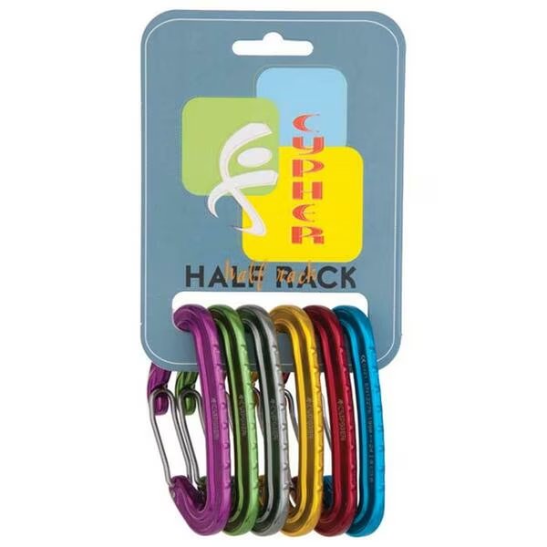 Ceres Six Colored Carabiner, 6PK, Cypher, Mfr#: 765198