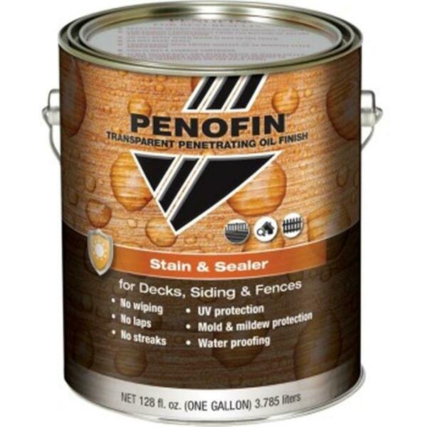 Transparent Penetrating Oil Finish Stain & Sealer Mission Brown, 4Pk, Penofin, Mfr#: 733921001600