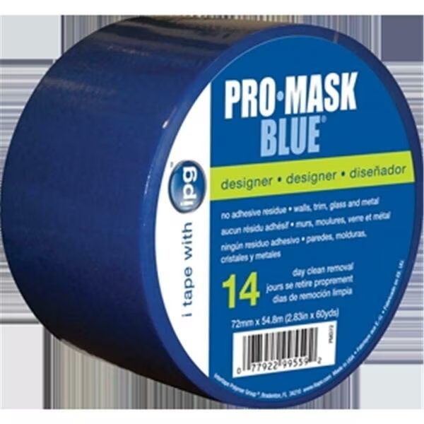 PMD72 2.83 in. x 60 yards Blue Pro Mask Designers Painters Tape, Anchor, Mfr#: 77922995592