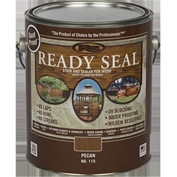 Ready Seal 816078001159 115 1g Stain & Sealer for Wood - Pecan, Ready Seal, Mfr#: 816078001159