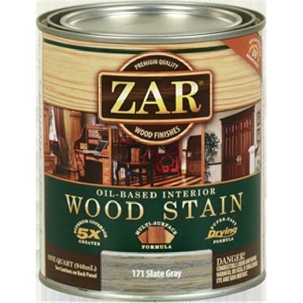 17112 Slate Gray Zar Wood Stain, Ugl, Mfr#: 79941171124