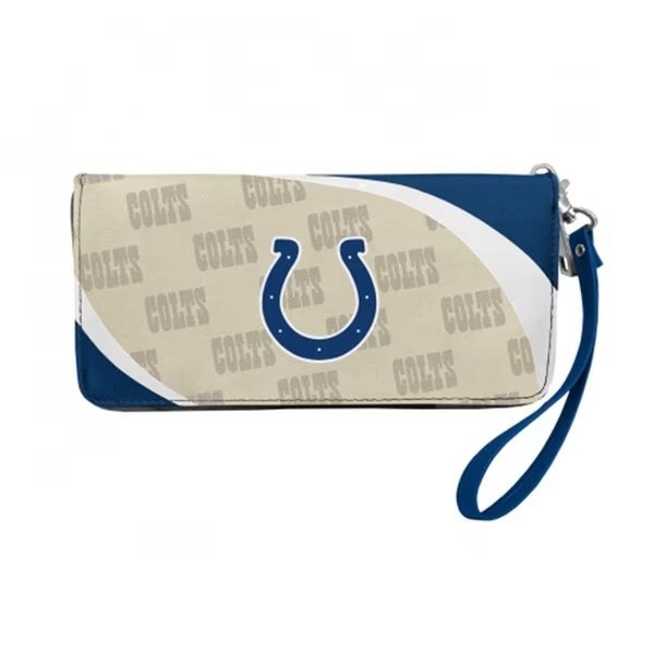 NFL Curve Zip Organizer Wallet; Indianapolis Colts, Myteam, Mfr#: MY92167