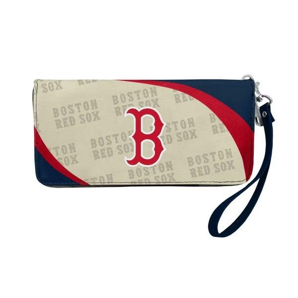 MLB Curve Zip Organizer Wallet - Boston Red Sox, Little Earth, Mfr#: 600902-RDSX
