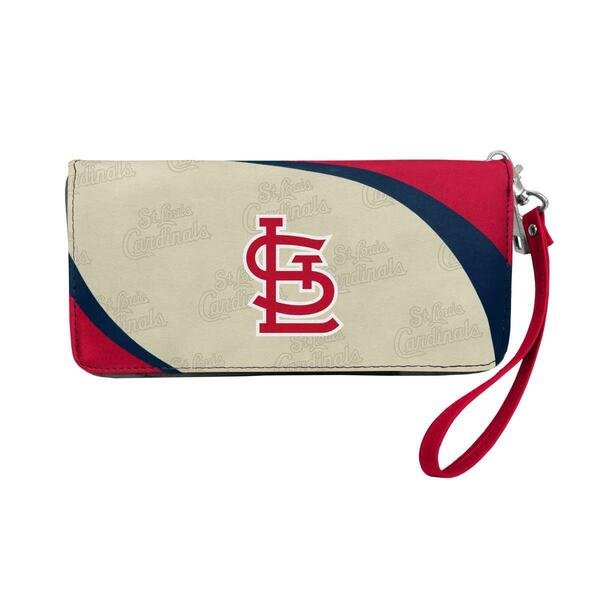 MLB Curve Zip Organizer Wallet - St. Louis Cardinals, Little Earth, Mfr#: 600902-STLO