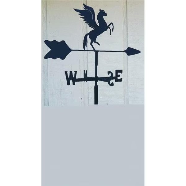 The Lazy Scroll pegasusin Pegasus Garden Mount Weathervane, The Lazy Scroll, Mfr#: pegasusin
