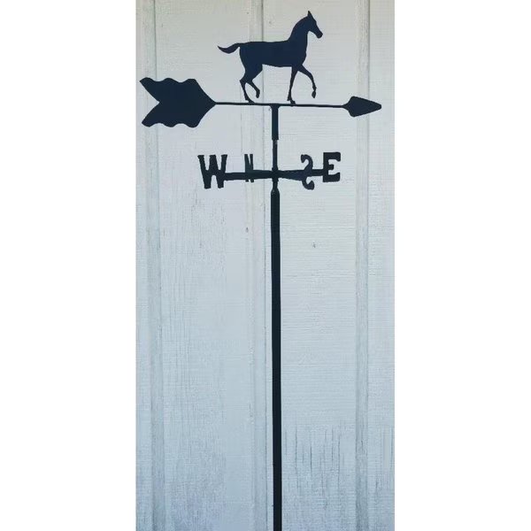 Horse Garden Mount Weathervane, The Lazy Scroll, Mfr#: horsein