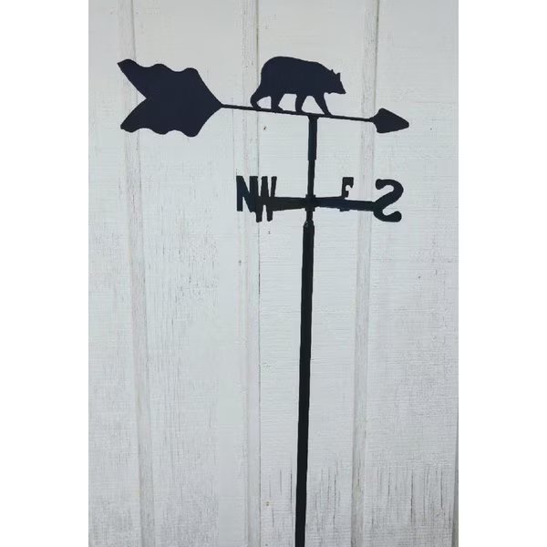 Bear Garden Mount Weathervane, The Lazy Scroll, Mfr#: bearin