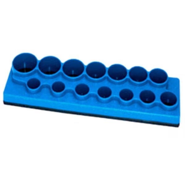 14 Hole Socket Organizer Neon Blue, Eat-In, Mfr#: EA1099148