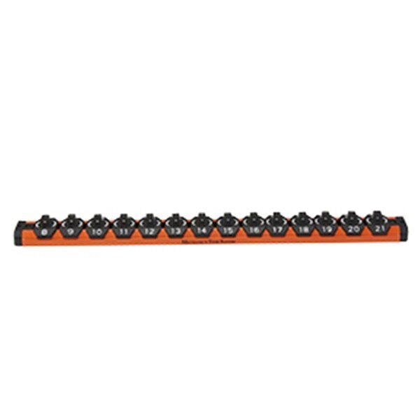 0.37 in. Lock-a-Socket Metric Drive Orange, Mechanics Time Savers, Mfr#: MTS-LAS38MO