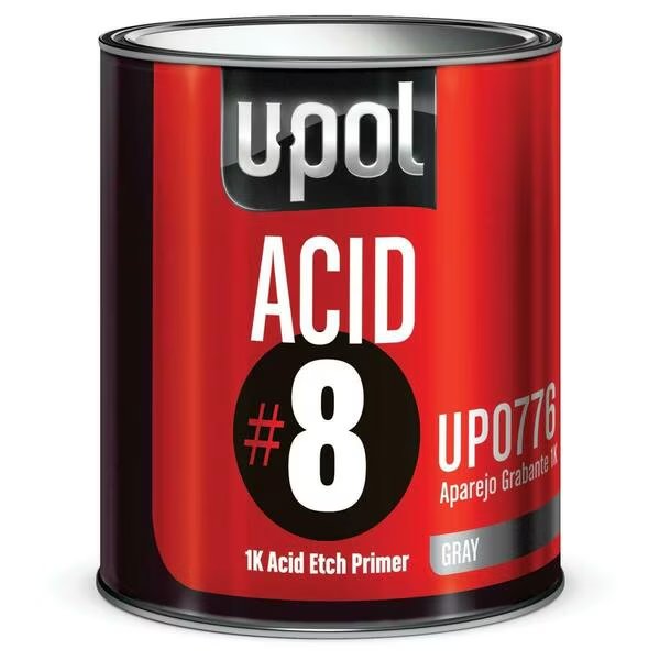 No.8 Acid Etch Primer, 1 Ltr, U-Pol Products, Mfr#: UPL-UP0776