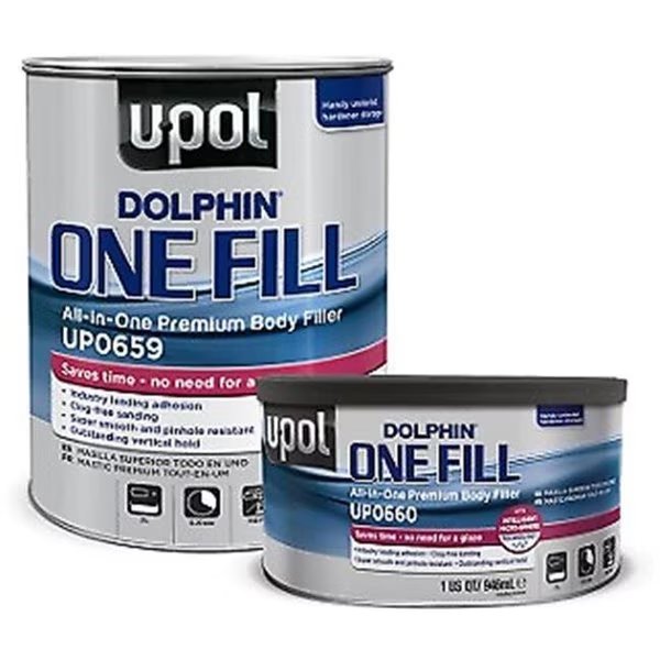 U-POL Products UPL-UP0660 Dolphin All in One Premium Body Filler, U-Pol Products, Mfr#: UPL-UP0660