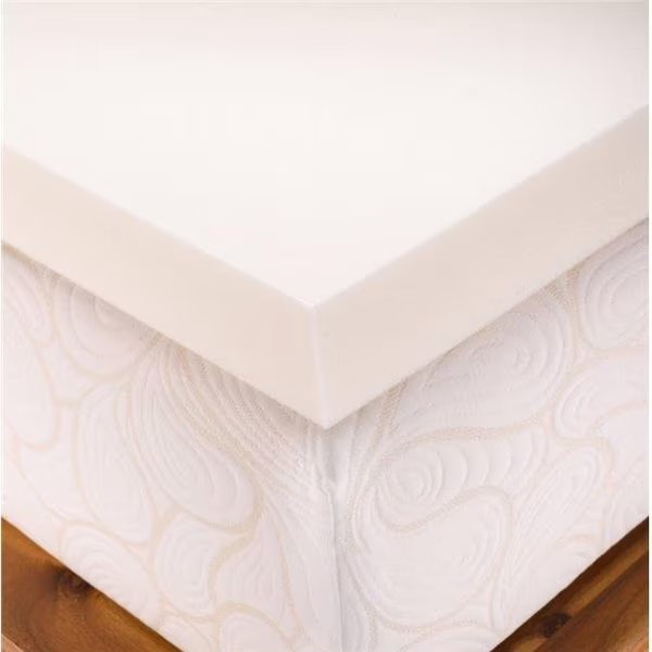 Memory Foam Solutions UBSPUFT3302 Twin Size 2 Inch Thick  Firm Conventional Polyurethane Foam Mattress Pad Bed Topper, Memory Foam Solutions, Mfr#: UBSPUFT3302