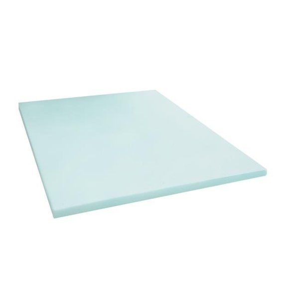 Memory Foam Solutions UBSMFSTGSX3 3 in. Thick Twin Extra Large Size Gel Swirl Visco Elastic Memory Foam Mattress Pad Bed Topper, Memory Foam Solutions, Mfr#: UBSMFSTGSX3