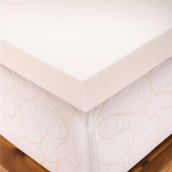 Memory Foam Solutions UBSPUMF2803 3 in. Thick Full & Double Size Medium Firm Conventional Polyurethane Foam Mattress Pad Bed Topper, Memory Foam Solutions, Mfr#: UBSPUMF2803