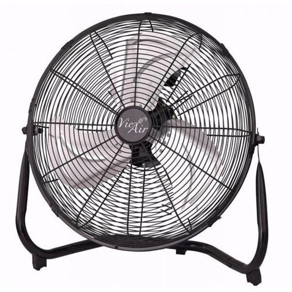 14in. Industrial High Velocity Heavy Duty Metal Floor Fan with 3 Speed Settings, Vortex, Mfr#: VO385108