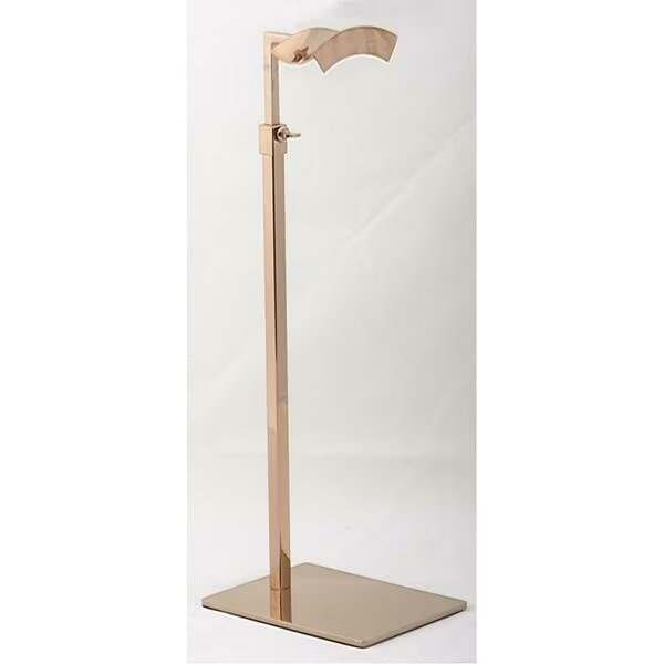 Curved Bar Handbag Stand, Rose Gold, Amko, Mfr#: CSR-GD2